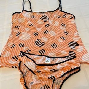 Calida cotton camisole and underwear